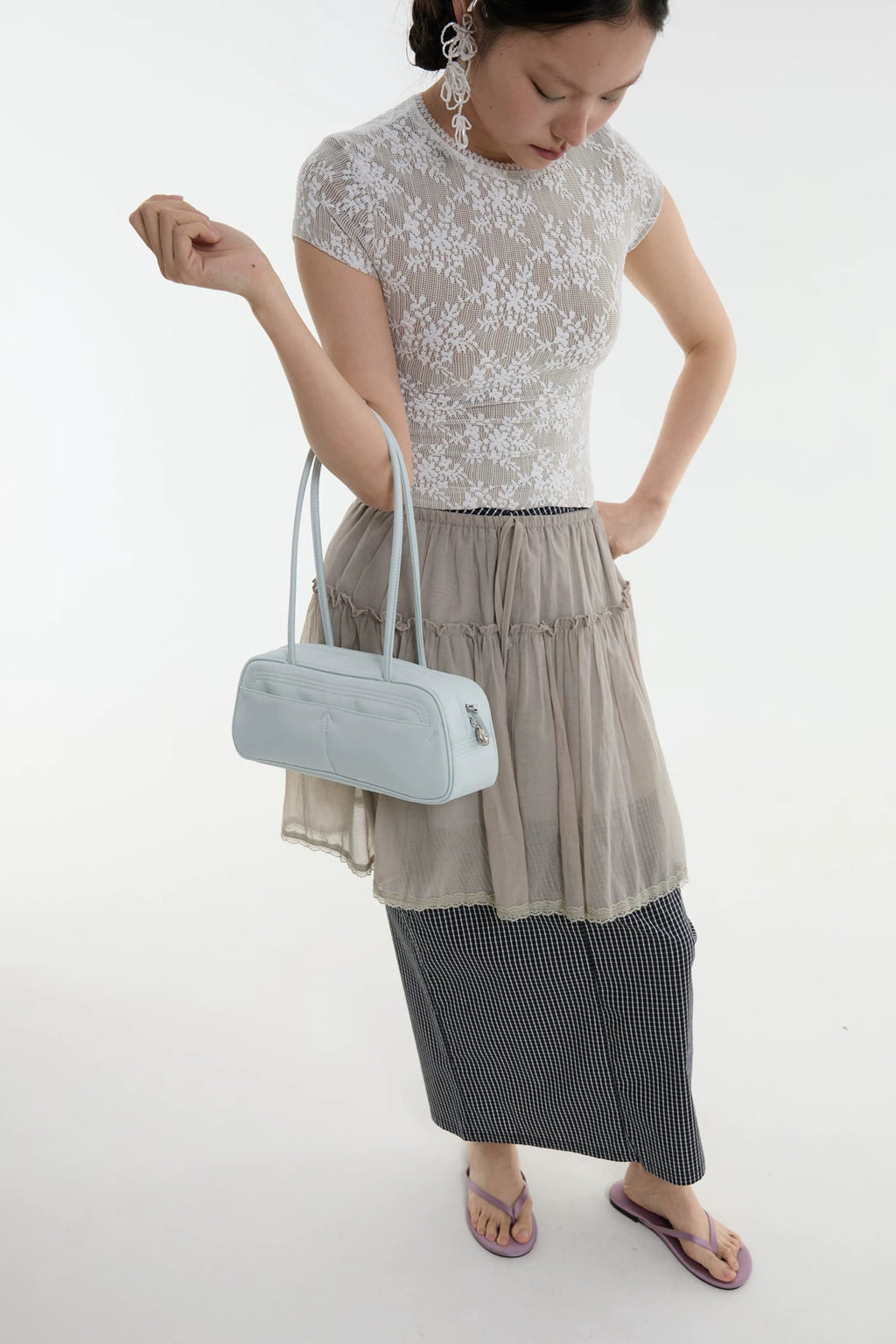 Le Romey Original Slim Baguette Underarm Shoulder Bag