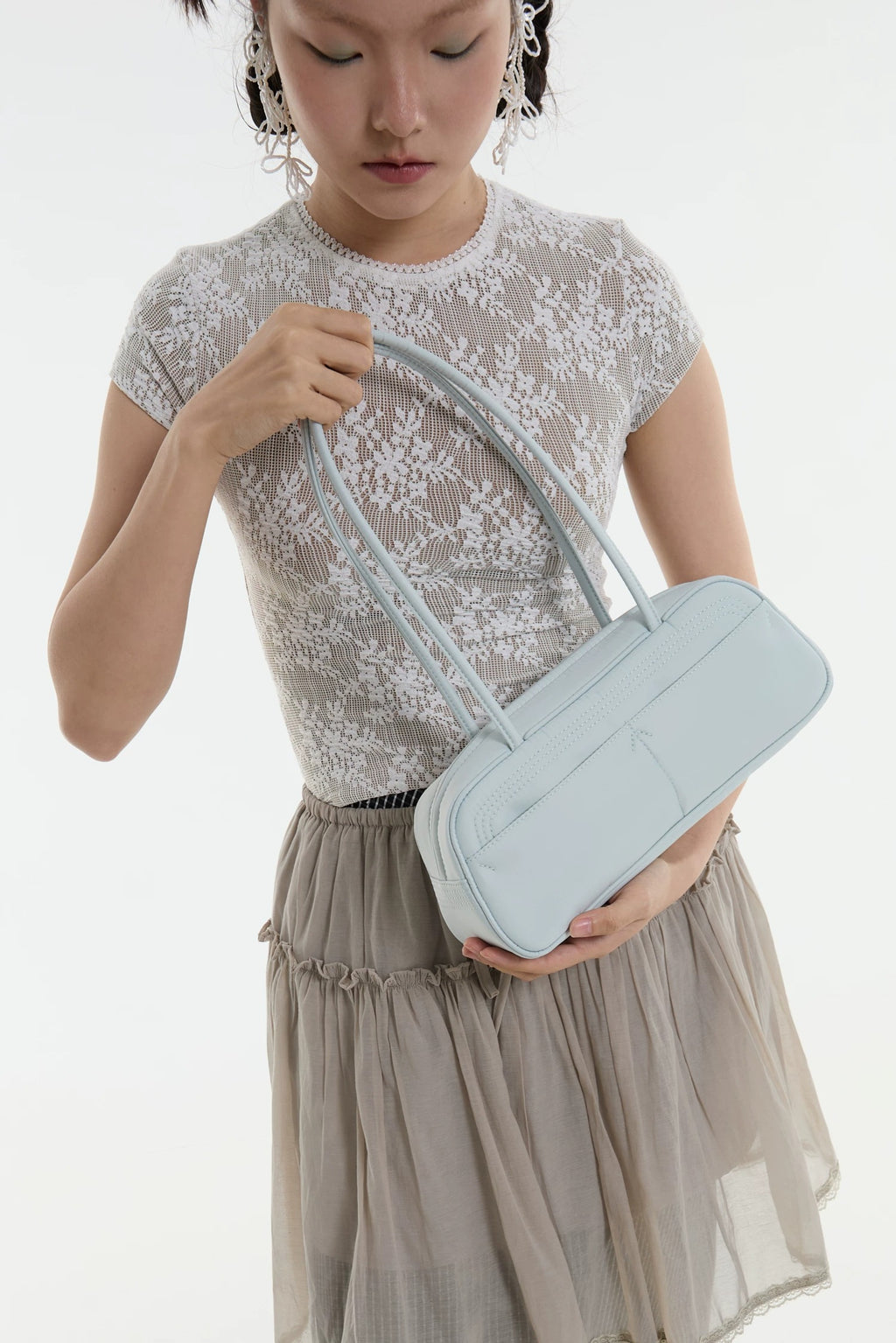 Le Romey Original Slim Baguette Underarm Shoulder Bag